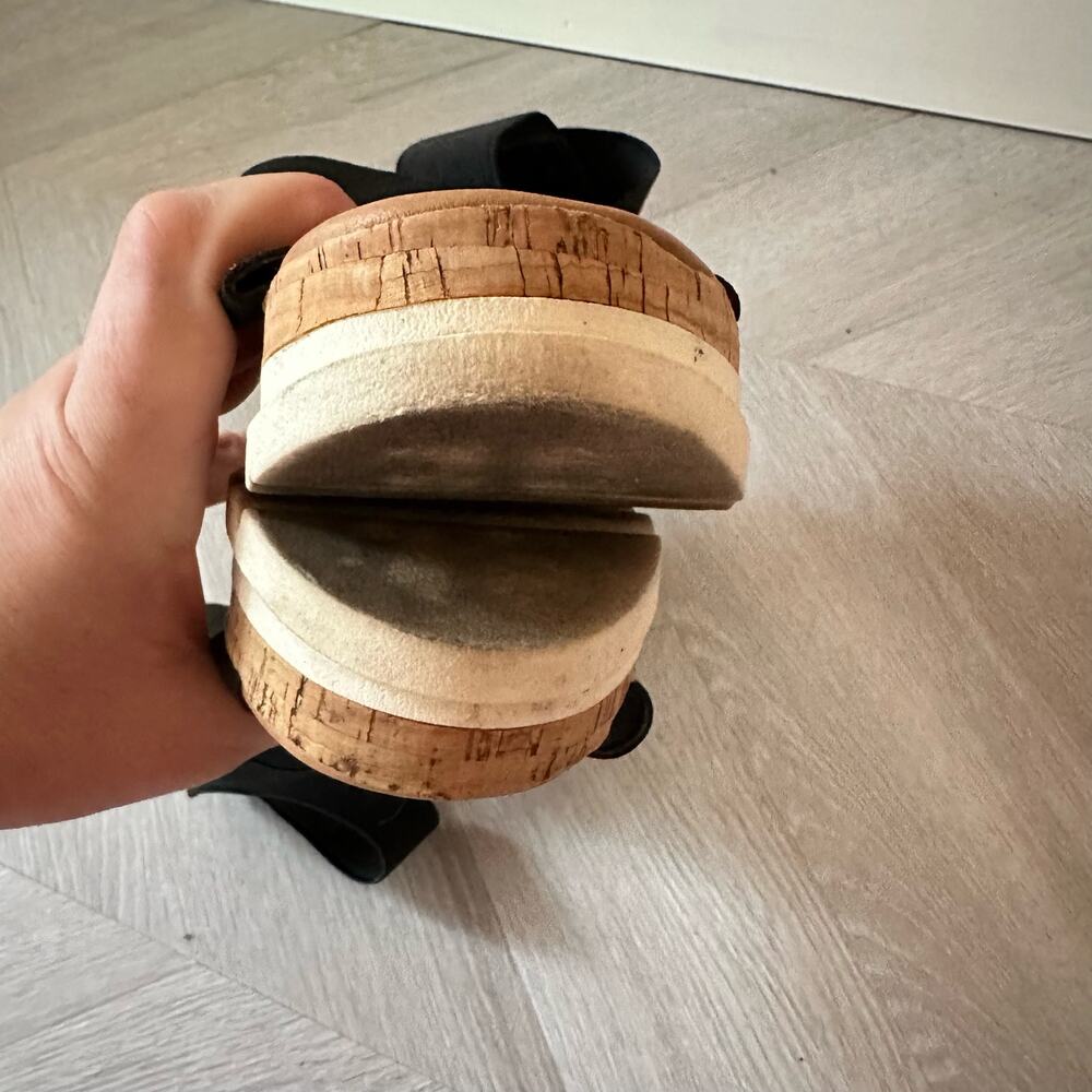 Steve Madden Bandi Platform Sandals Elastic Cork … - image 7